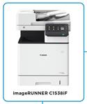 Canon imageRUNNER C1538iF  - PSCF/A4/DADF/LAN/Send/PCL/PS3/Duplex/38ppm/zásobník550/USB