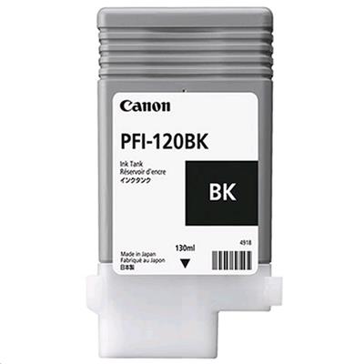 Canon IPF TM200/205/300/305 náplň black PFI-120BK 130ml