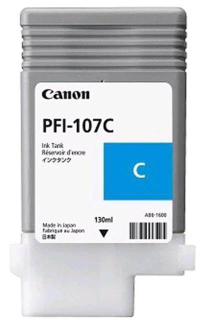 Canon iPF670, ink. náplň cyan PFI-107C