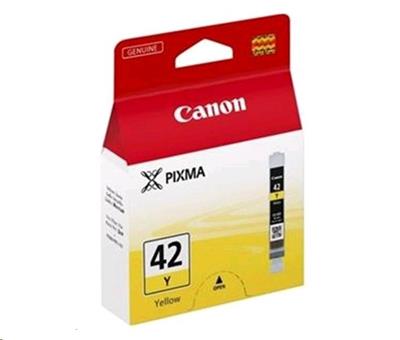 Canon originální ink CLI-42Y, yellow, 6387B001, Canon Pixma Pro-100