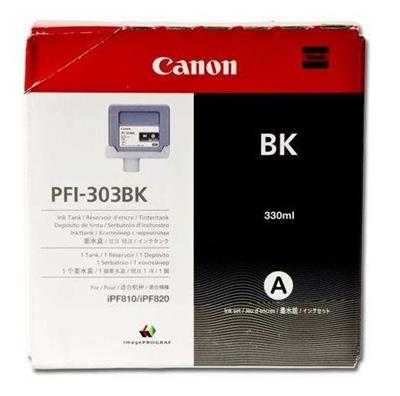 Canon PFI303BK ink black 330ml pro iPF-810, 815, 820, 825