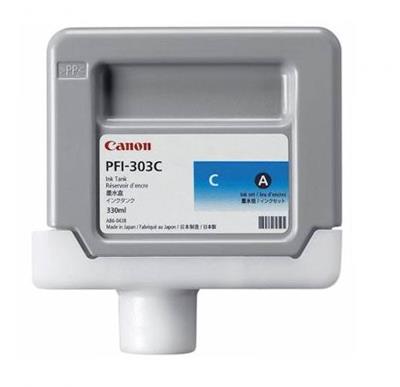 Canon PFI303C ink cyan 330ml pro iPF-810, 815, 820, 825