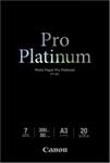 Canon Photo Paper Pro Platinum - A3 (297 x 420 mm) - 300 g/m2 - 20 listy fotografický papír - pro PIXMA Pro9000, Pro9500