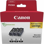 Canon Pixma iP100, ink. náplň black PGI35 Triple Pack (3ks)