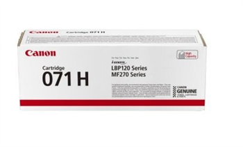 Canon toner 071H black 2500str high capacity pro Canon MF272dw, MF275dw, LBP122dw,