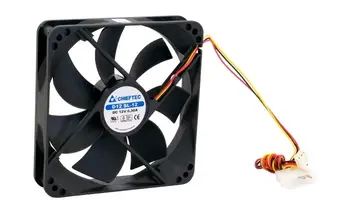 Chieftec AF-1225S ventilátor do PC skříně - 120x120x25mm - 3 pin/Molex