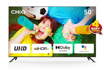 CHiQ U50G7LX Smart TV 50",4K,Android 11,Dolby Vision,Frameless