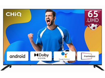 CHiQ U65G7LX Smart TV 65",4K,Android 11,Dolby Vision,Frameless