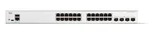 Cisco Catalyst switch C1300-24P-4G (24xGbE,4xSFP,24xPoE+,195W,fanless)