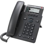 Cisco IP Phone 6821 - Telefon VoIP s identifikací volajícího/čekajícím hovorem - SIP, SRTP - 2 linky