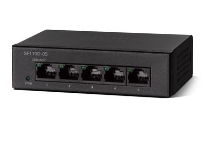 Cisco SF 110D-05, 5x10/100 Switch