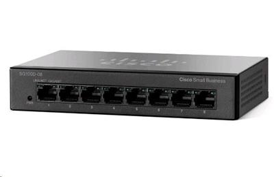 Cisco SG110-08HP 8-Port PoE Gigabit Switch, PoE 32W/4ports REFRESH