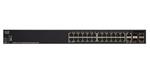 Cisco SG350X-24P-K9-EU Switch: L3 managed, 24 x 10/100/1000 + 2 x 10GE combo + 2 x 10GE SFP+, rack-mountable, PoE