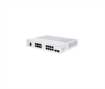 Cisco switch CBS350-16T-2G-EU (16xGbE,2xSFP,fanless) - REFRESH