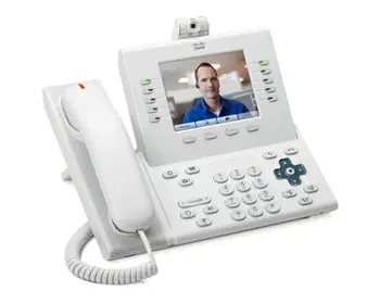 Cisco UC Phone 9951, A White, Std Hndst with Camera