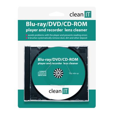 CLEAN IT čistící CD pro Blu-ray/DVD/CD-ROM přehrávače