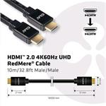 Club3D Kabel HDMI 2.0 aktivní,High Speed 4K UHD,Redmere (M/M),10m