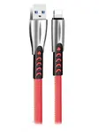 Colorway Datový Kabel USB-Apple Lightning/ 2.4A/ 1m/ Zinc Alloy/ Červený