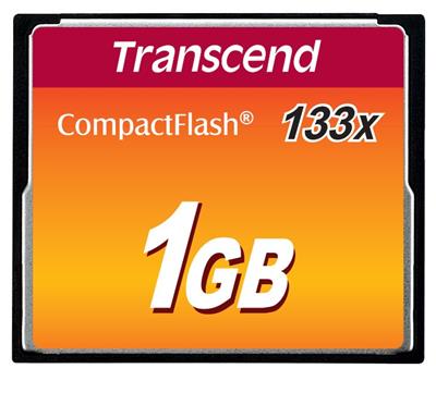 Compact Flash 1GB Ultra 133x TRANSCEND