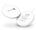 CONNECT IT MagSafe Wireless Fast Charge bezdrátová nabíječka, 15 W, BÍLÁ