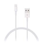 CONNECT IT Wirez Apple Lightning - USB, bílý, 2m