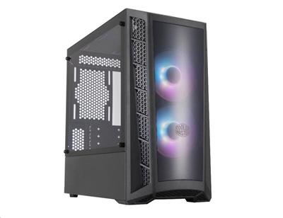 Cooler Master case MasterBox MB320L, aRGB, mATX, Mid Tower, černá, bez zdroje