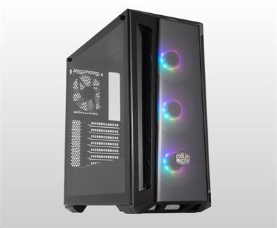 Cooler Master case MasterBox MB520 aRGB, E-ATX, Mid Tower, černá, bez zdroje