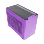 Cooler Master case MasterBox NR200P Purple, mini-ITX, mini-DTX, fialová, bez zdroje