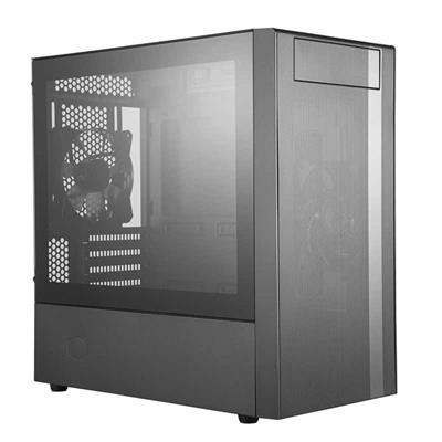 Cooler Master MasterBox NR400, 2x USB3.0, Micro-ATX/Mini-ITX, černá, bez zdroje