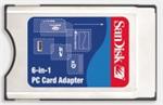 CR Card Adapter 6 v 1, PCMCIA, MMC, SD, SM, MS, MS PRO, xD