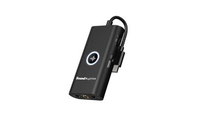 Creative Sound Blaster G3, zesilovač sluchátek (externí zvukovka), USB-C, konektor 3.5m