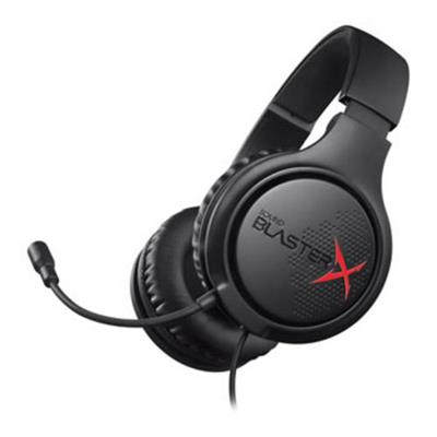 CREATIVE Sound BlasterX H3 gaming sluchátka s mikrofonem, konektor 3.5mm, pro hráče (náhlavní souprava)