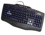 CRONO gaming klávesnice CK3000, podsvícená, CZ+SK, USB, Black