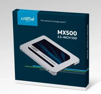 Crucial MX500 SSD 1TB SATA III 2.5" 3D NAND TLC 7mm (čtení/zápis: 560/510MB/s; 90/95K IOPS)