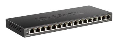 D-Link 16-Port 10/100/1000Mbps Unmanaged Gigabit Ethernet Switch