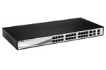 D-Link 24 PoE 10/100/1000 Base-T port with 4 x 1000Base-T /SFP ports- 24 x PoE 10/100/1000Mbps - DGS-1210-28P