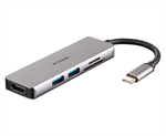 D-Link 5-in-1 USB-C Hub with HDMI and SD/microSD Card Reader