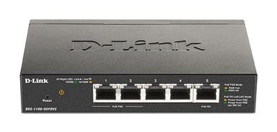 D-Link 5-Port Gigabit PoE Smart Managed Switch with 1 PD port