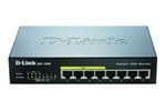 D-Link 8-port 10/100/1000 Desktop Switch w/ 4 PoE Ports - DGS-1008P