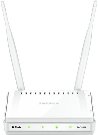 D-Link DAP-2020/E Wireless N300 Access Point, klient, bridge, repeater, odpojitelné 5dBi antény