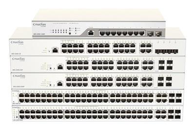 D-Link DBS-2000-10MP 10-Port Gigabit PoE+ Nuclias Smart Managed Switch including 2x SFP Ports (With 1 Year License)