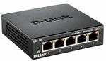 D-Link DGS-105 kovový 5-port 10/100/1000 Switch