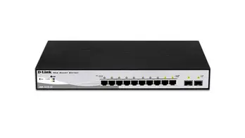 D-Link DGS-1210-10 10-Port Gigabit Smart Managed Switch (fanless)