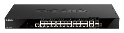 D-Link DGS-1520-28 24 ports GE + 2 10GE ports + 2 SFP+ Smart Managed Switch