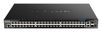 D-Link DGS-1520-52MP 44 ports GE PoE + 4 ports 2.5 GE PoE + 2 10 GE ports + 2 SFP+ Smart Managed Switch