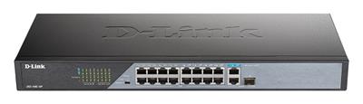 D-Link DSS-100E-18P 18-Port 10/100 Unmanaged long range PoE Surveillance Switch