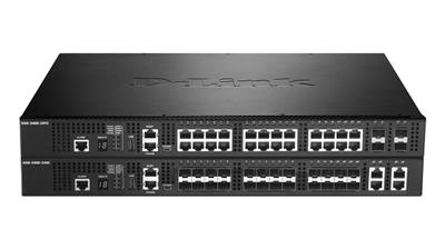 D-Link DXS-3400-24TC 20-Port 10GBASE-T/SFP+ and 10GBASE-T/SFP+ Combo Port