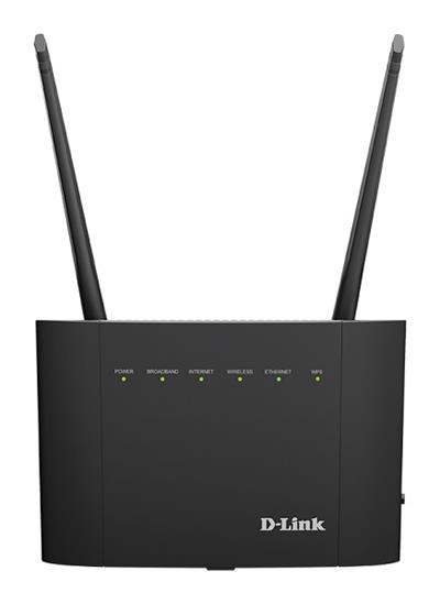 D-Link Wireless AC1200 Dual Band Gigabit VDSL/ADSL Modem Router with Outer Wi-Fi Antennas