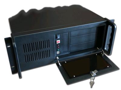 DATACOM 19" Case IPC 4U/585mm,bez zdroje,černý