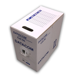 DATACOM FTP drát CAT5E PVC Eca 305m box bílý